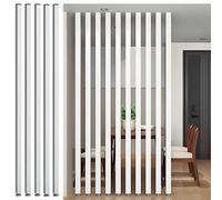 Wooden Slat Room Divider No Drilling Needed Ideal for Home & Office Privacy Slish Space Separator at Modern Design Versatile Use