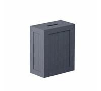Wooden Slimline Bathroom Toilet Roll Storage Unit Box Caddy