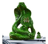 Wooden Snake Figurine - Snake Statue Chinese 2025 New Year, Feng Shui Snake Figurine Crafted Snake Year Statue, Snake Sculpture For Luck Success, Desktop Decorations Figurines New Year Decoration