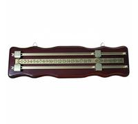Wooden Snooker Scoreboard Easily Read Manual Billiards Scorekeeper Wood Construction Pool Scoreboard for Man Cave, color to 1