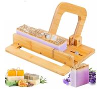 Wooden Soap Cutter, Adjustable Thickness Soap Cutting Table, Handmade for Soap Making, Candle Trimming, and Cheese Cutting, Smooth Flat Surface Finish