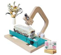 Wooden Soap Cutter, Soap Slicer Cutting Tool with Adjustable Cutting Wire, Soap Making Kit,Handmade Soap Loafs Cutter for DIY Soap