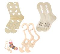 Wooden Sock Blockers - 6 Pieces, Adjustable Mold, Knitting Sock Ruler, Household Knitting Tools | Socks Knittings Tool Suitable for Party Snapss and Making Unforgettable Memories