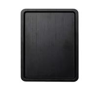 Wooden Sofa Armrest Tray Rectangular Sofa End Table Tray Practical TV Snack Tray For Remote Control Wine Drink Snacks Phone(Black)