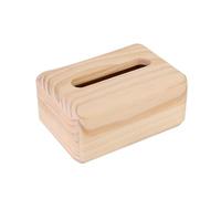 Wooden Solid Wood Tissue Box Holder Chinese Style Tissue Paper Napkin Holder Home Decor Rectangular Tissue Holder Dispenser