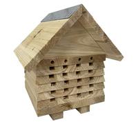 Wooden Solitary Bee Hive Hotel Habitat