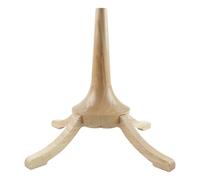 Wooden Soprano Saxophone Display Stand Safe and Stable Design Trumpet Holder Rack for Professional and Home Settings Elegant Wooden Soprano Saxophone Trumpet Display Stand Wood Holder Rack