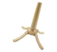 Wooden Soprano Saxophone Display Stand Wood Holder Rack Designs for Stability and Protections with AntiSlip Base Wooden Soprano Saxophone Display Stand Holder Rack