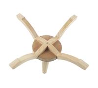 Wooden Soprano Saxophone Stand Trumpet Display Holder Rack with NonSlip Silicone Pad for Safe and Storage Elegant Wooden Soprano Saxophone Trumpet Wood Holder Rack