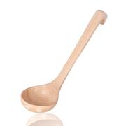Wooden Soup Ladle, Handmade Ladle Spoon Wooden Spoons for Cooking Soup Ladles for Serving Kitchen Cookware Utensil