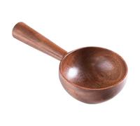 Wooden Soup Ladle - Handmade Natural Kitchen Spoon | Large Heat Resistant Cooking Utensils for Serving Soups, Sauces and Broths, Comfortable Handle Tool for Traditional Kitchen, Home Chefs