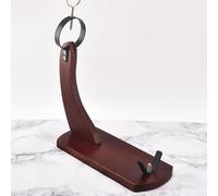 Wooden Spanish Ham Stand,Professional Ham Stand with Non-Slip Pads,Spanish Jamonero Ham Holder,Ham Holder for Slicing Spanish Hams at Home Or Restaurant