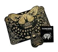 Wooden Spirit Board, New Conversation Board Set, Wooden Carved Spirit Dialogue Boards, Butterfly Woodens Spirits Detection Boards