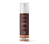 WOODEN SPOON Organic Tanning Oil 100ml, Certified Organic Body Oil for Fast Natural Looking Tan, Face & Body Sun Care