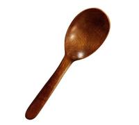 Wooden Spoon Simple and Practical Wooden Large Spoon Handle for Baking, Cooking(Colour 1)