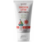 Wooden Spoon Sunscreen Lotion "Baby & Family" SPF 50 sunscreen body lotion for children SPF 50 150 ml