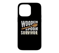 Wooden Spoon Survivor Champion Funny Gift Case for iPhone 14 Pro Max