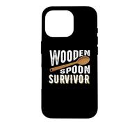 Wooden Spoon Survivor Champion Funny Gift Case for iPhone 16 Pro