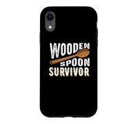 Wooden Spoon Survivor Champion Funny Gift Case for iPhone XR