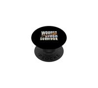 Wooden Spoon Survivor Champion Funny Gift PopSockets Adhesive PopGrip