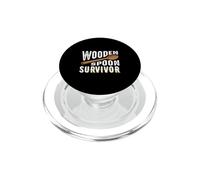 Wooden Spoon Survivor Champion Funny Gift PopSockets PopGrip for MagSafe