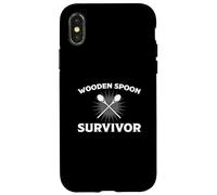 Wooden Spoon Survivor Funny Childhood Case for iPhone X/XS