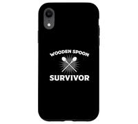 Wooden Spoon Survivor Funny Childhood Case for iPhone XR