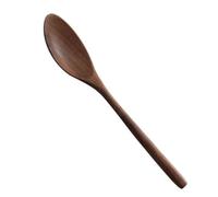 Wooden Spoon Vintage Simple Serving Long Handle Spoon for Baking, Cooking