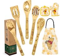 Wooden Spoons for Cooking Bear Cooking Utensils Set,Christmas Gifts for Women Mothers Day Birthday Gift