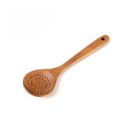 Wooden Spoons for Cooking Natural Acacia Wood Kitchen Utensils Smooth Non-Stick Surface Cooking Utensils Set Soft Comfort-Grip Wooden Utensils for Cooking Spatula Slotted Spoon & Pasta Spoon (04)