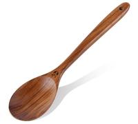Wooden Spoons for Cooking, Premium Teak Wooden Cooking Utensils for Serving