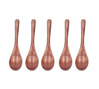 Wooden Spoons Multipurpose Kitchenware Long Handle Ladle for Eating Mixing Stirring Natural Materials Soup Ladle
