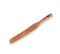 Wooden Spurtle for Cooking,Wood Utensils Nonstick Spreading Cream Spatula, Long Handle Flat Frying Sourdough Spatula for Kitchen Stirring, Mixing, Serving