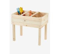 Wooden Square Vegetable Patch beige