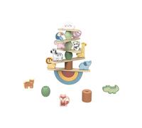 Wooden Stacking Animals Toy Playset, 18 Months+, 600g