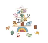 Wooden Stacking Animals Toy Playset, 18 Months+, 600g