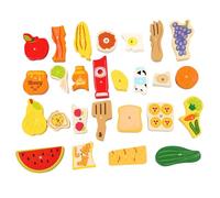 Wooden Stacking Building Blocks Learning Fine Motor Skills Educational Balancing Activity Toy Balance Training for 2 3 4 Year Girls Boys