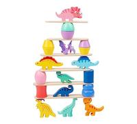 Wooden Stacking Colorful Toy Building Blocks For 1 2 3 Years Old Educational Toddler Preschool Toy Gifts