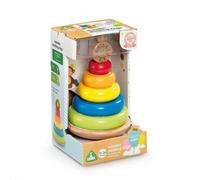 Wooden Stacking Rings From 12 To 36 Months Colour Sorting Toys Wooden Toy Baby Stacking Rings Elc Toys Toddler Sorting Toys Early Learning Toys Elc