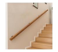 Wooden Stair ils Kit - 11.4ft Safety Grab Bar for Home & Hospital, Anti-Skid Indoor Railing, Attic Decoration, Wall-Mounted Support for Stairs