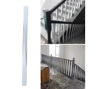 Wooden Stair Spindles Replacement Kit - Minimalist Balusters for Contemporary Use in Landing and Slant Applications