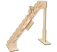 Wooden Stair Walker Science Kits for Kids, DIY STEM Educational Physics Experiments Model Exploring Gravity and Center of Mass, Hands-On Classroom Science Projects for Boys and Girls