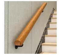 Wooden Staircase Handrails for Indoor Stair Railing, Safety Non-Slip Handrails, for Stairs Railing Pipe Handrail, Customizable Size(200cm)