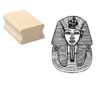 Wooden Stamp Rubber Stamps Egyptian Tutankhamun Pharaoh "Scrapbooking