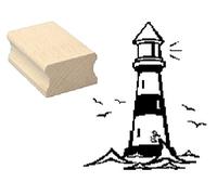 Wooden Stamp Rubber Stamps Lighthouse 01 "Scrapbooking Embossing Nautical Ship Ocean Vacation