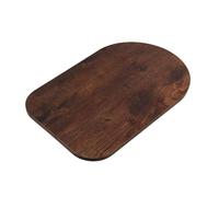 Wooden Stand Mixer Slider Mat for 4.5-5qt Countertop Stability | Solid Wood, Brown Grain Finish, Smooth Base, Kitchen Baking Prep, Effortless Appliance Moving