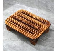 Wooden Step Stool for Adults and Sturdy Bed Step Multi-Functional Bathroom Footrest Ideal for High Beds Flower Stand 180 Characters