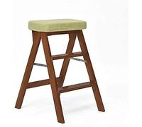 Wooden Step Stool,Kitchen High Stool - Folding Chair Multifunctional Simple Chair Adult Bench Home Stool Solid Wood Step Stool Footstool Step stool