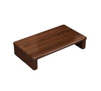 Wooden Step Stool - Non-Slip Adult Footrest for Toilet & Bedside, Solid Wood, No Assembly Required, Low Bench for Easy Access, Perfect for Home & Office Use