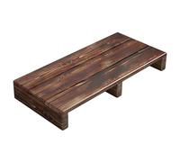 Wooden Step Stool ， Non-Slip Footstool for High Beds, Indoor/Outdoor Use, Easy to Use, No Assembly Required, 11cm Height, Durable Design